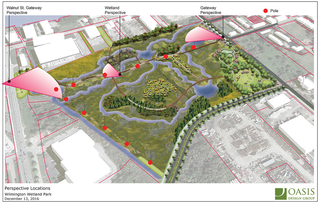 south wilmington wetlands project, wetlands location,