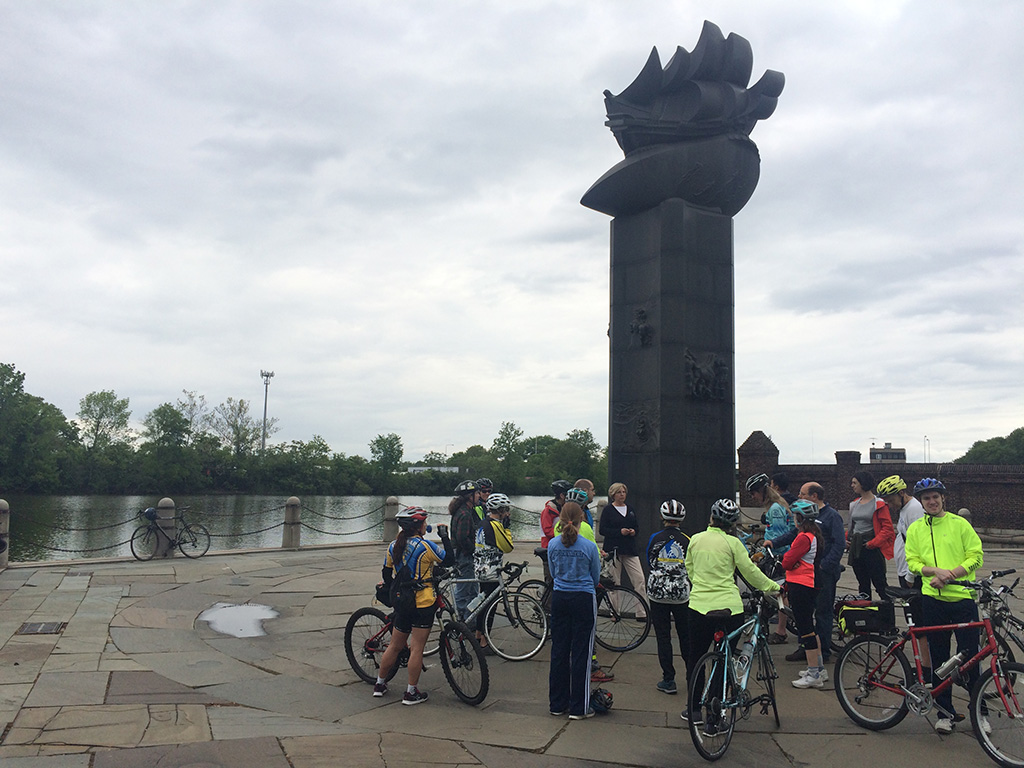 Bike Wilmington Tour at Fort Christina