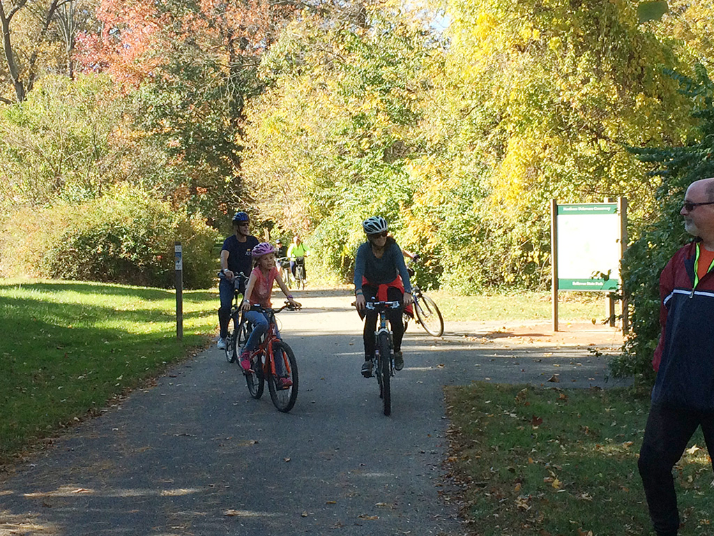 Biking in the Park