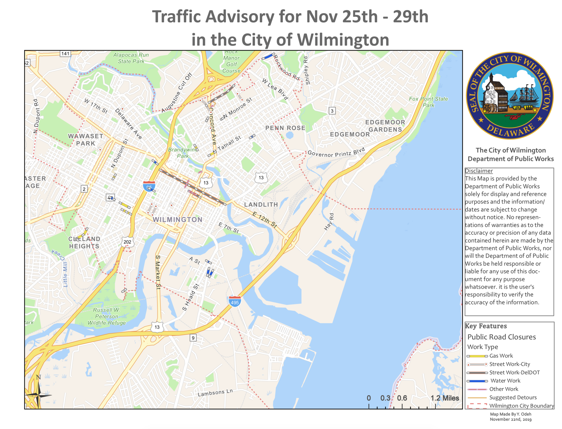 traffic map 112219