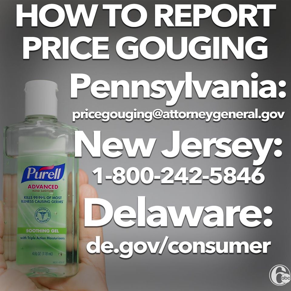 How to report price gouging in Delaware. Visit de.gov/consumer.