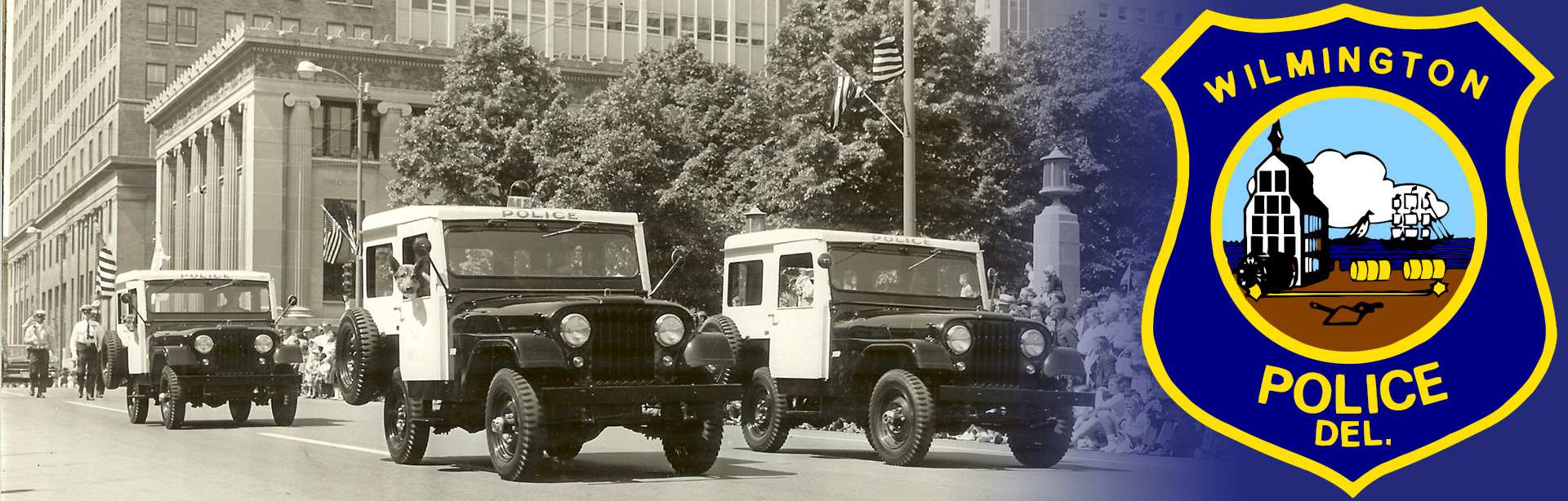 Vintage-police-in-parade