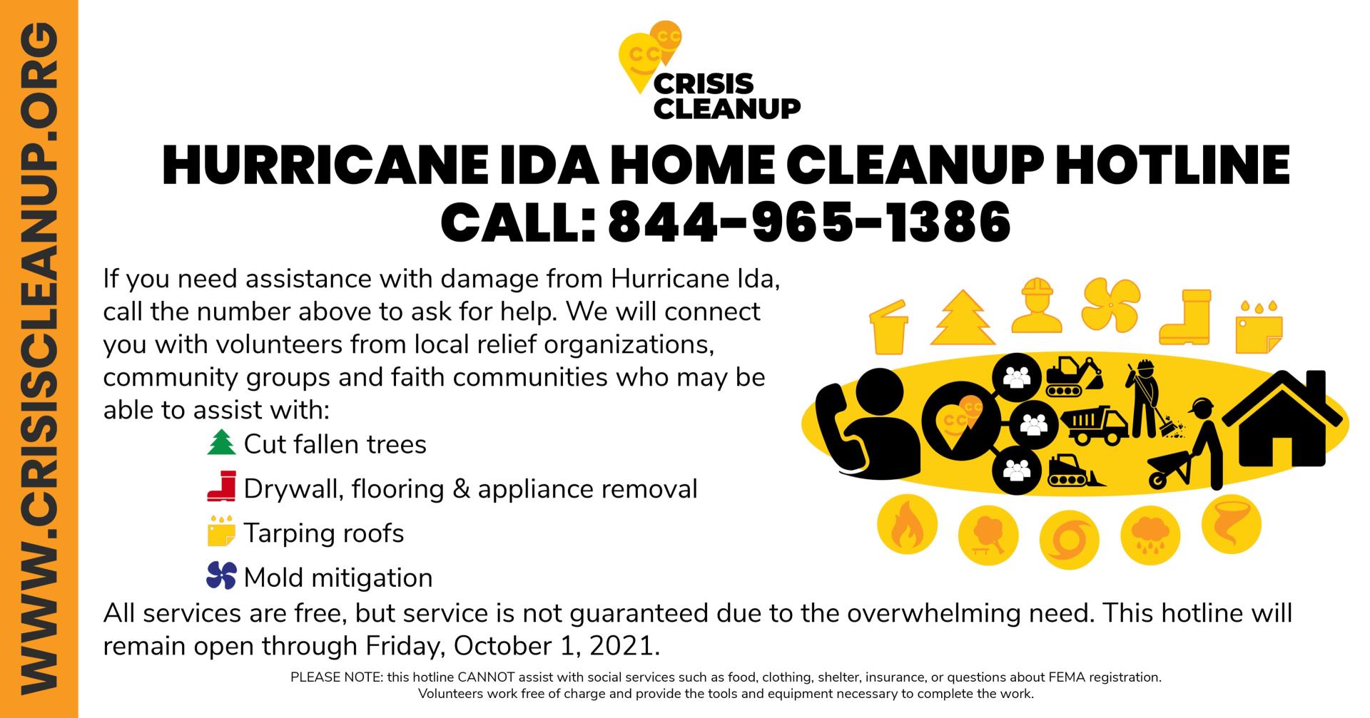 crisis cleanup ida