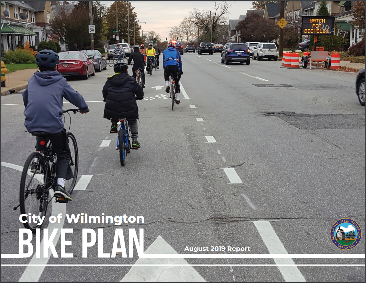 Image of Wilmington Bike Plan cover