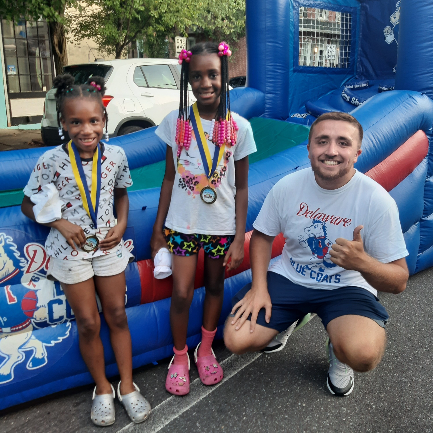 Delaware Blue Coats made sure everyone was having fun!