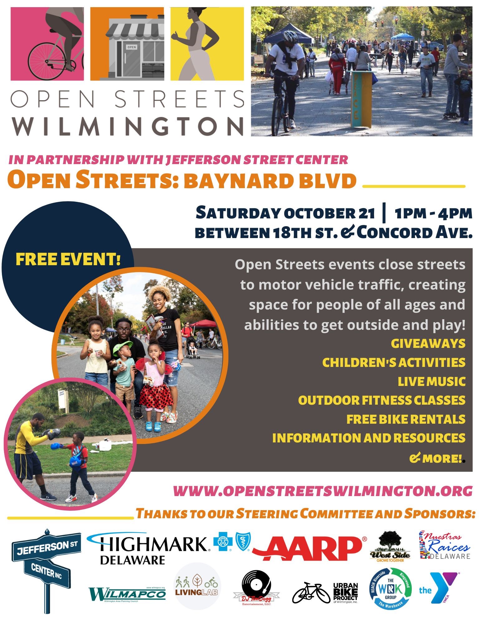 open streets 10-21