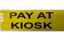 pay at kiosk