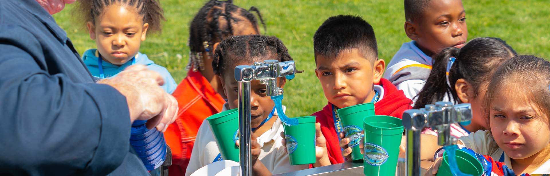 Children attending Earth Day and Arbor Day 2023