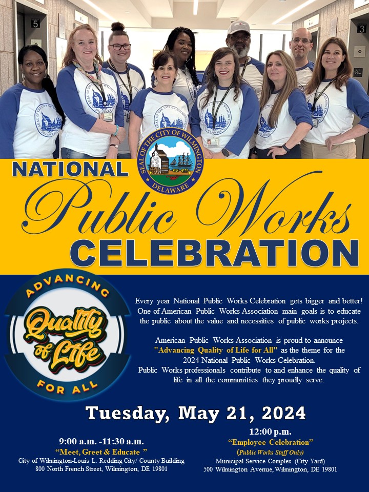 National Public Works Celebration  Flyer 2024