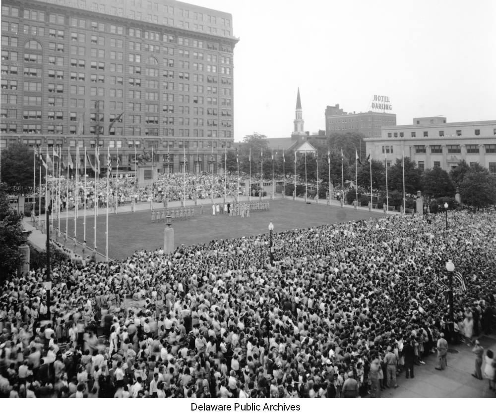 WILM-DE Attachmt 4-5th War Bond Rally-Rod Square 6-22-1944